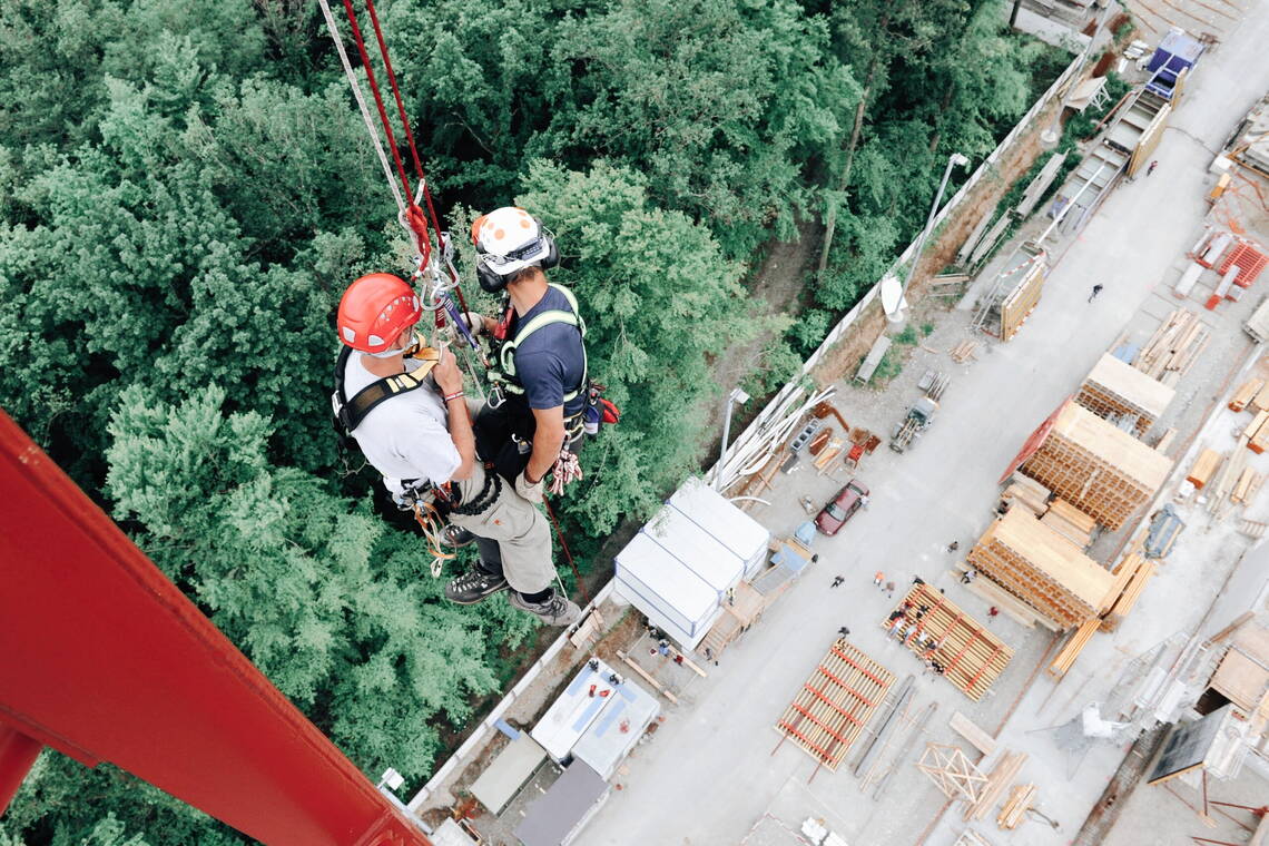 Baustelle Wirz AG Bauunternehmung